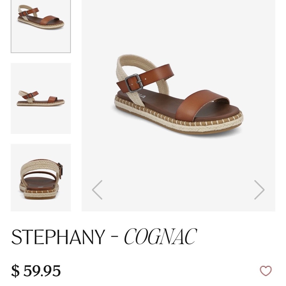 MIA Stephany Brown Women's Sandals